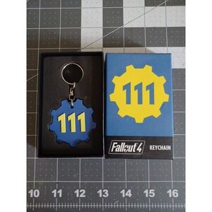 Fallout Vault-Tec Vault 111 Keyring Keychain Bethesda 2015